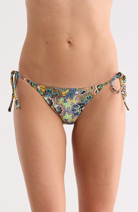 Sunning Side Tie Bikini Bottoms