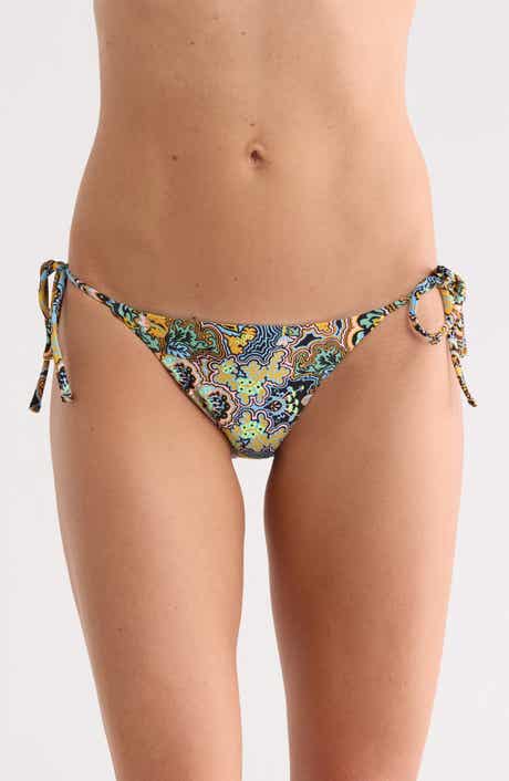 Sunning Side Tie Bikini Bottoms
