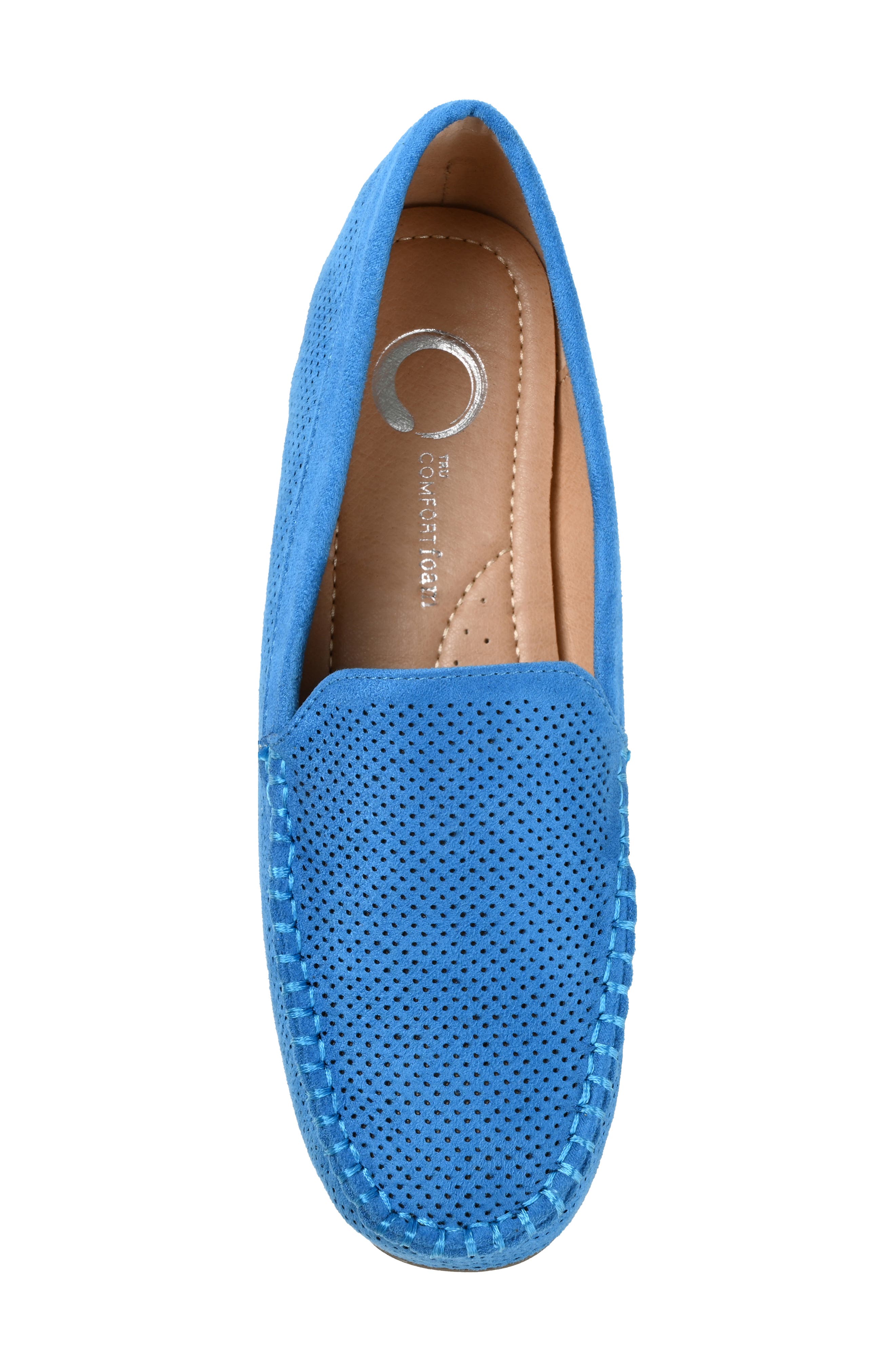 Halsey Loafer - Wide Width, Alternate, color, BLUE