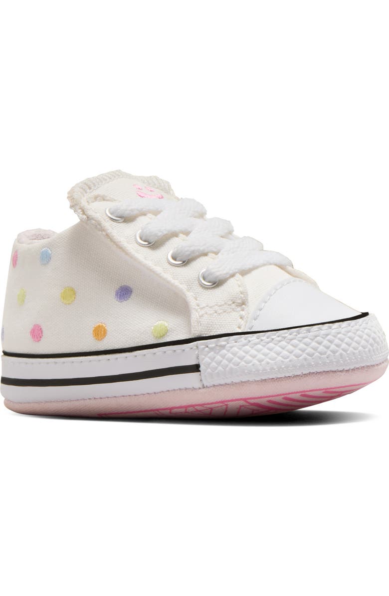 Converse Chuck Taylor<sup>®</sup> All Star<sup>®</sup> Cribster Sneaker, Main, color, White/Pink/Lemon Slushy