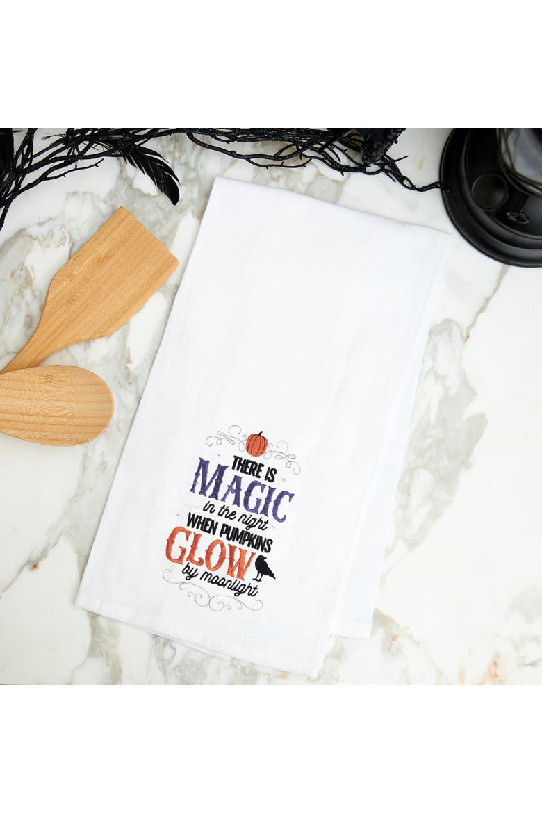 Magic Glow By Moonlight Towel, Alternate, color, Purple