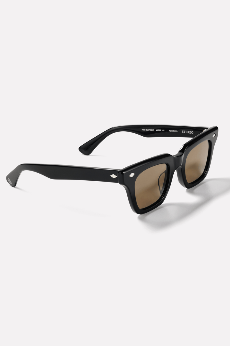 Stereo x Eithan Osborne Sunglasses, Alternate, color, Black / Bronze Polarized