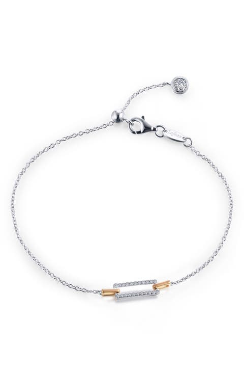 Geometric Link Adjustable Bracelet