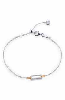 Geometric Link Adjustable Bracelet