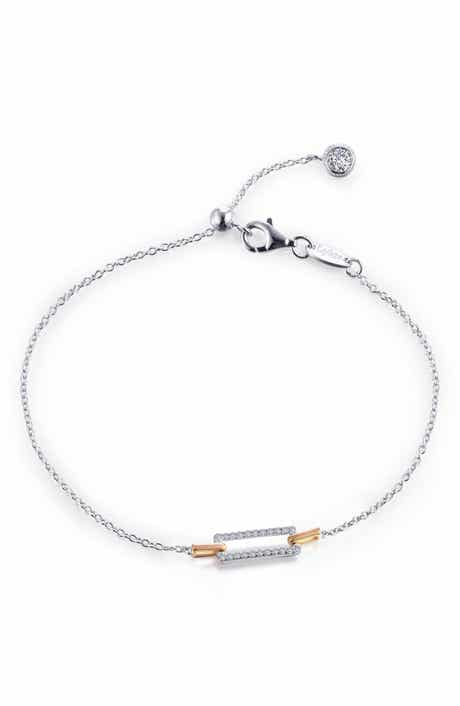 Geometric Link Adjustable Bracelet