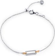 Lafonn Geometric Link Adjustable Bracelet