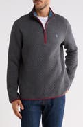 Brooks Brothers Diamond Quilted Half-Zip Pullover