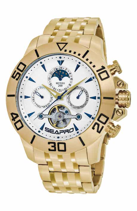 Automatic Bracelet Watch, 50mm