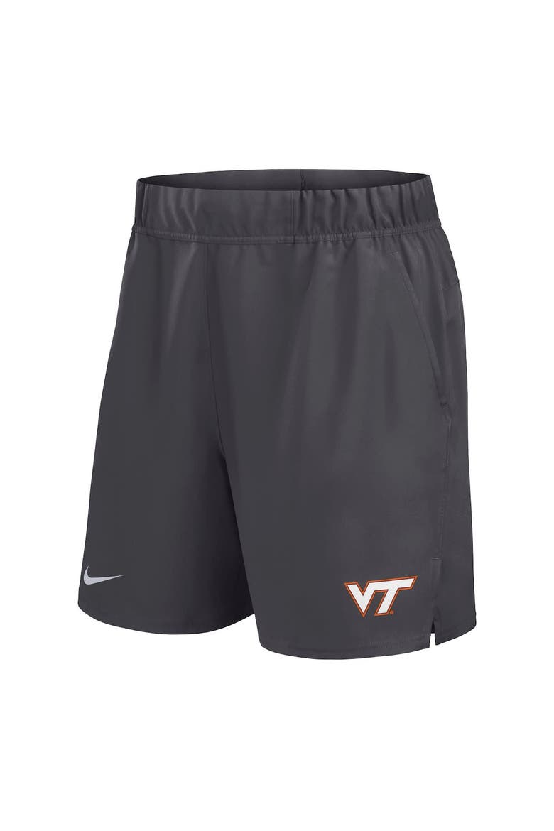 Men's Nike Anthracite Virginia Tech Hokies Performance Victory Shorts, Alternate, color, Anthracite