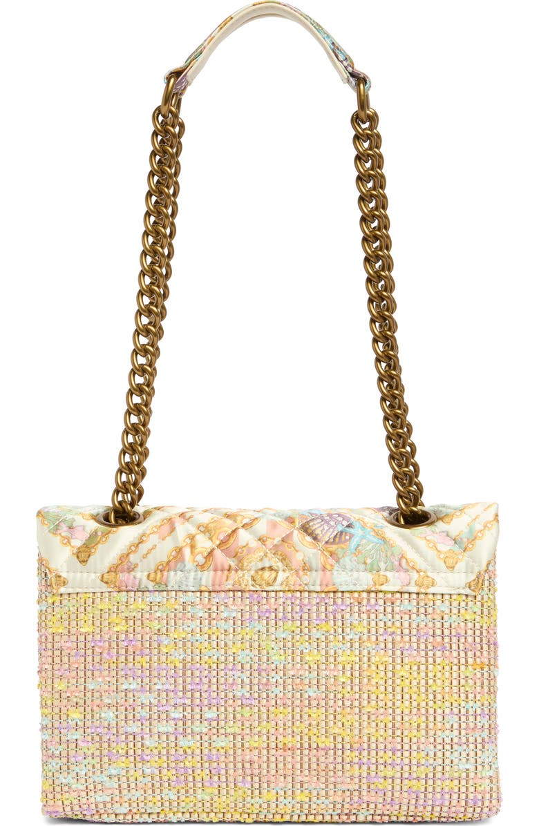 Kurt Geiger London Brixton Mixed Media Shoulder Bag, Alternate, color,