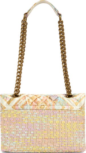 Brixton Mixed Media Shoulder Bag