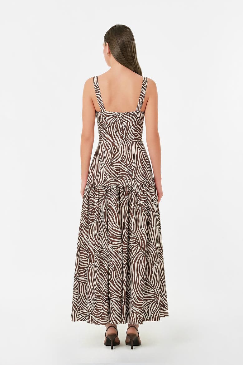 Valeria Dress, Alternate, color, STRIATA PRINT