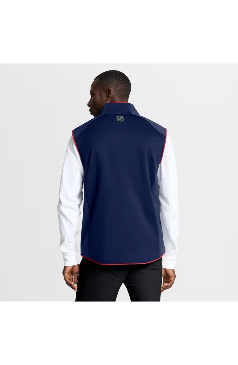FANATICS Men's Fanatics Navy New York Rangers Authentic Pro Rink Full-Zip Vest, Alternate, color, Navy
