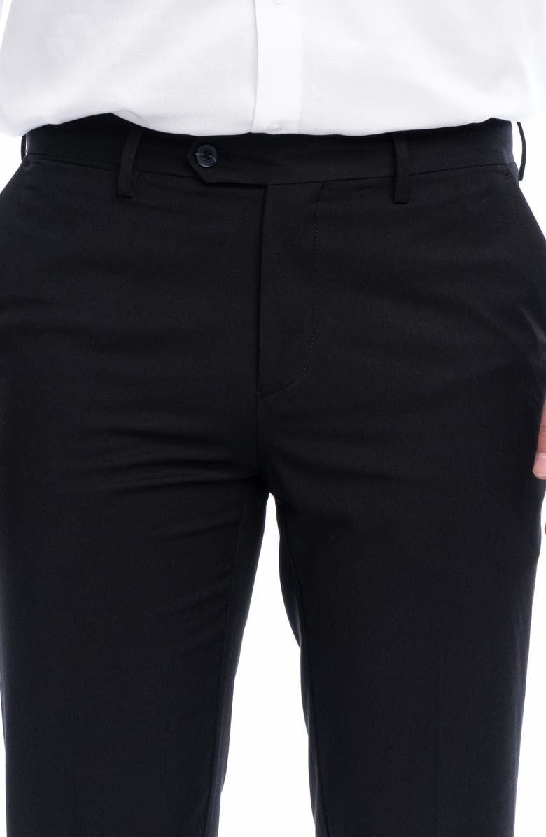 VELLAPAIS Avlona Straight Leg Pants, Alternate, color, Black