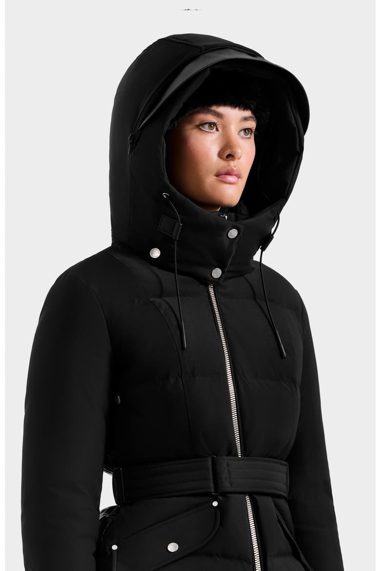 Adeline Heritage Quilted Down Puffer, Alternate, color, Black