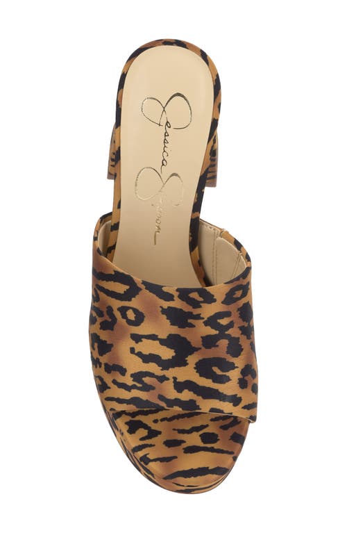 Jessica Simpson Kameena Platform Wedge Sandal In Natural