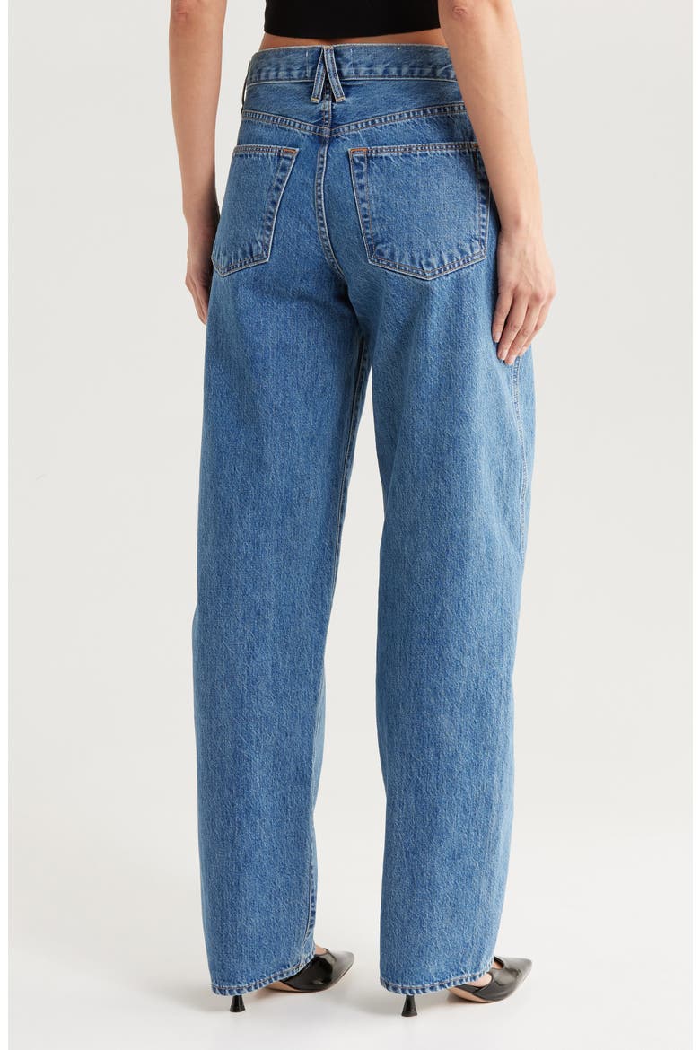 Tess Low Rise Wide Leg Jeans, Alternate, color, SATISFACTION