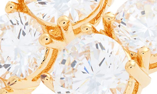 NORDSTROM NORDSTROM GRADUATED CUBIC ZIRCONIA BYPASS RING 