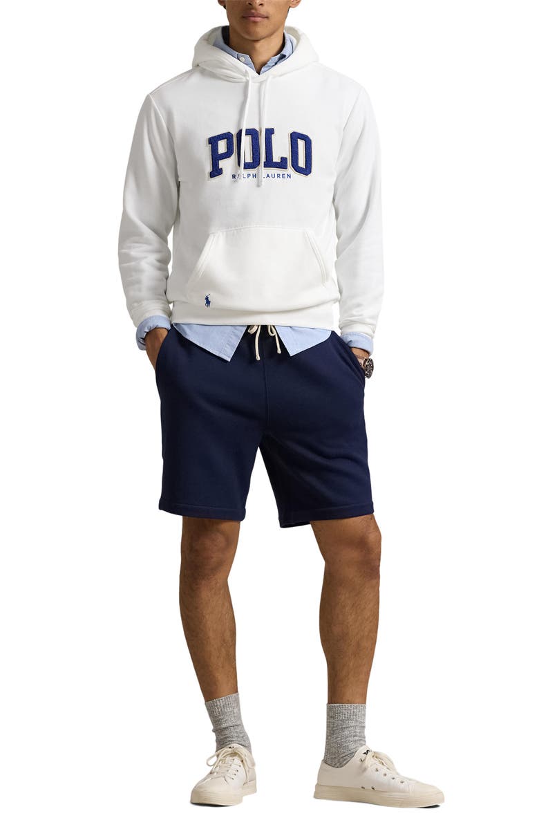 Polo Ralph Lauren Logo Appliqué Fleece Hoodie, Alternate, color, 