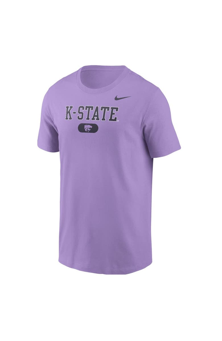 Nike Men's Nike Lavender Kansas State Wildcats K-State T-Shirt, Alternate, color, Lavender