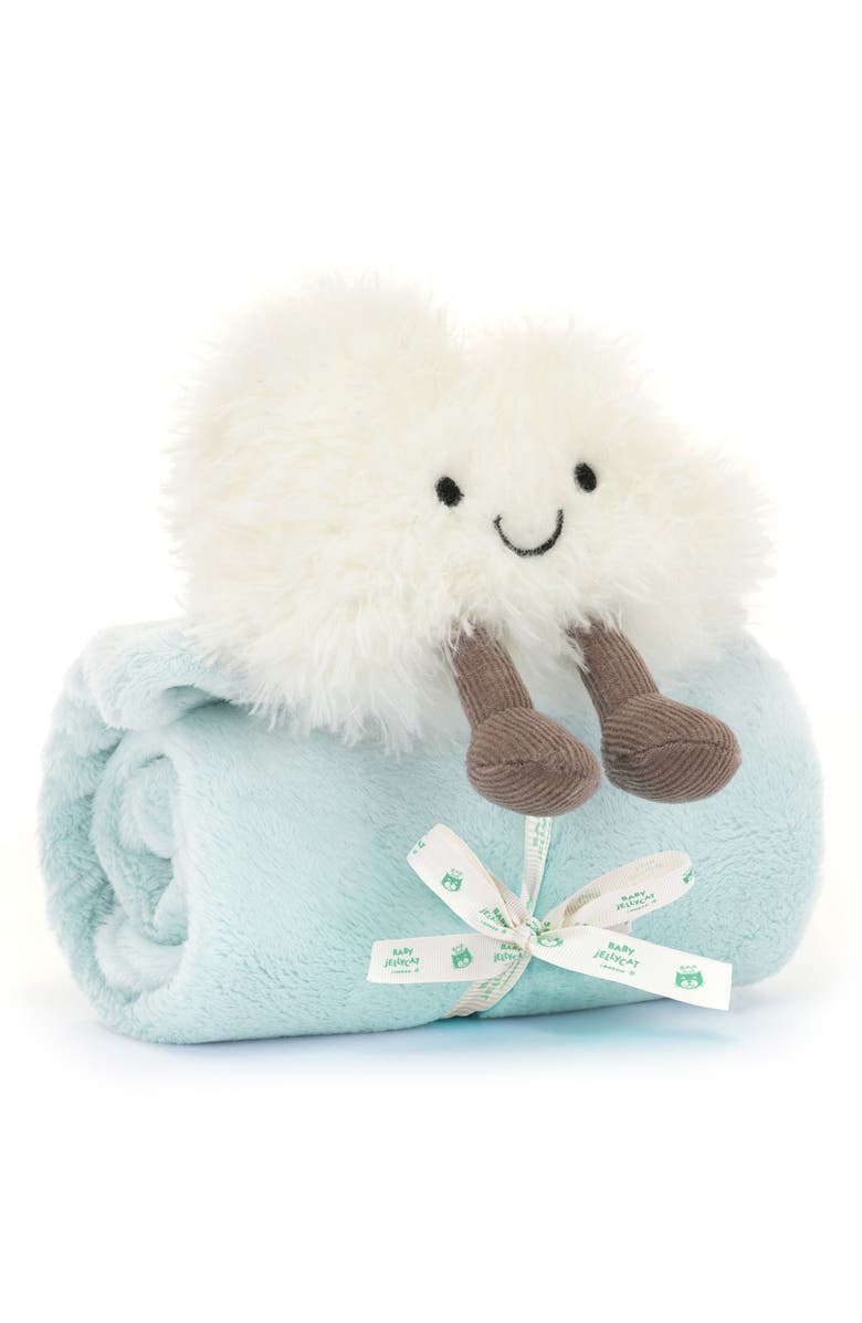 Jellycat Amuseables Cloud Soother Blanket, Main, color, White
