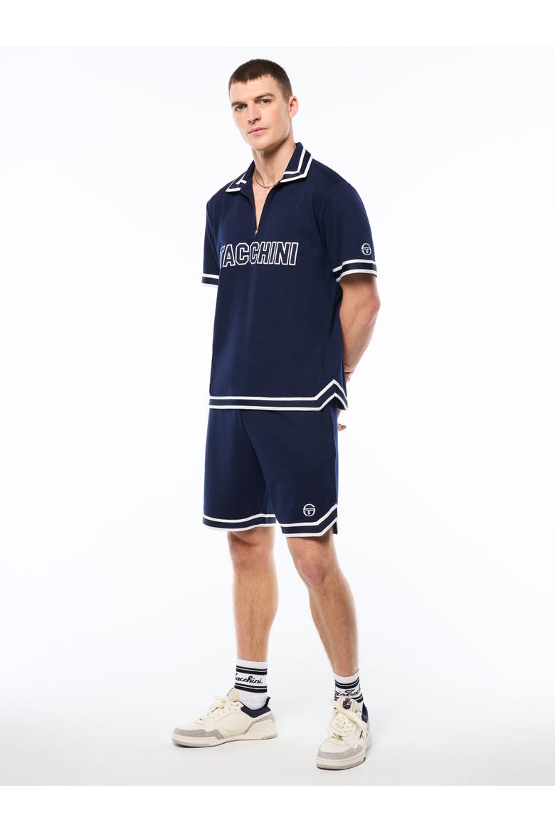 Tito Short Sleeve Polo, Alternate, color, MARITIME BLUE