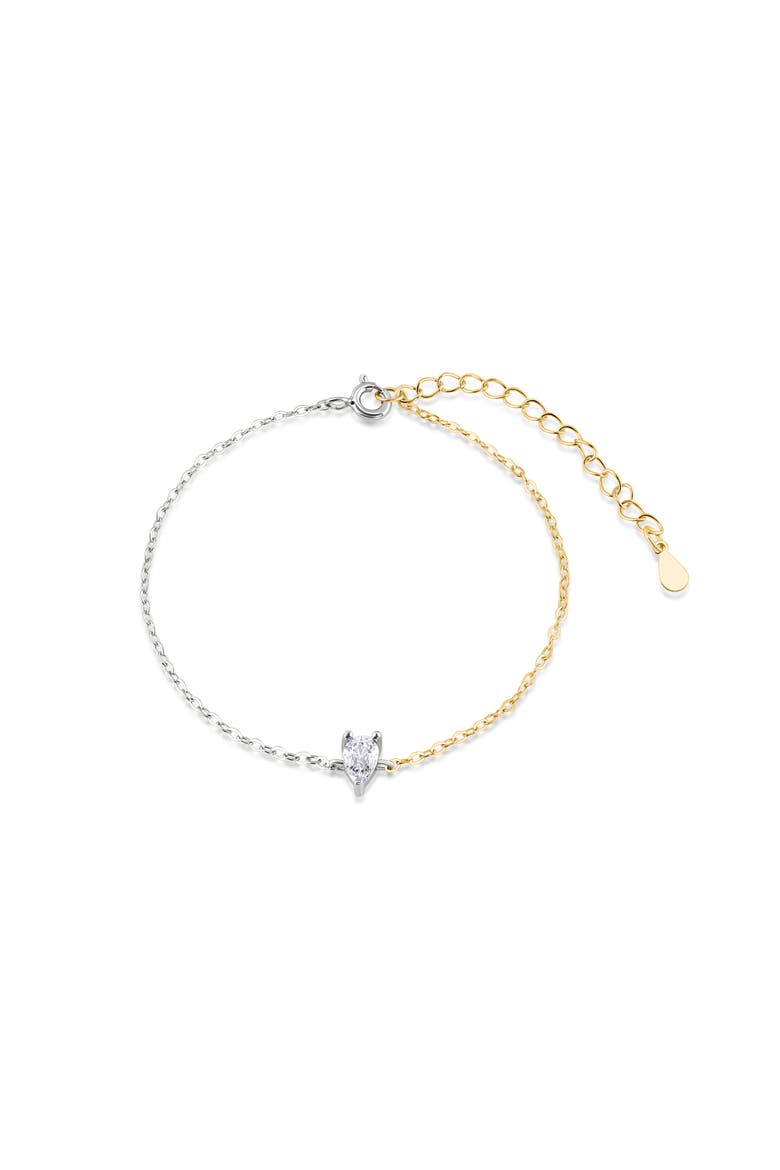 Avignon Bracelet-Square, Main, color, Silver and Gold