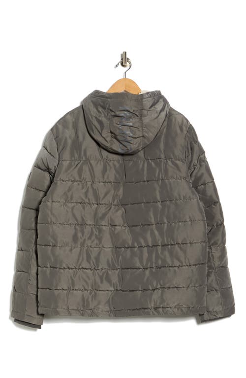 Tommy Hilfiger Hooded Puffer Jacket In Multi