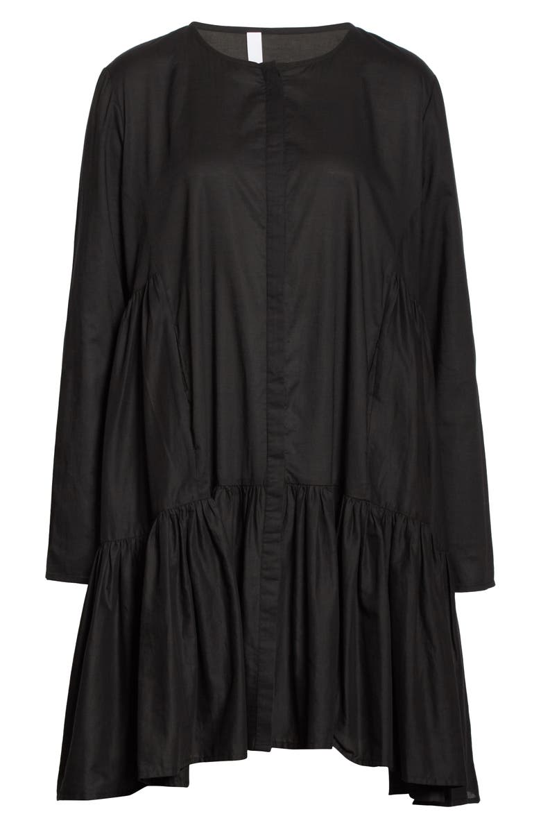 Merlette Martel Long Sleeve Cotton Tunic Dress, Alternate, color, 