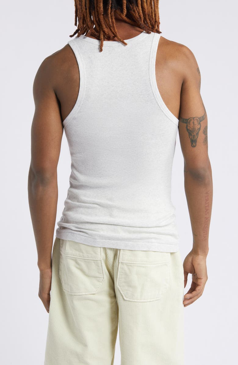 Elwood Malibu Cotton Rib Tank, Alternate, color, Vintage Ash Grey