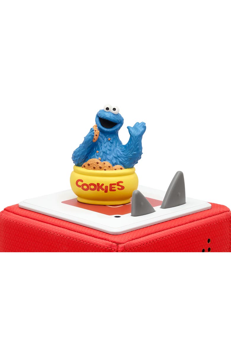 tonies Sesame Street<sup>®</sup> Toniebox Playtime Puppy Starter Set & Elmo & Cookie Monster Audio Character Bundle, Alternate, color, Multicolor