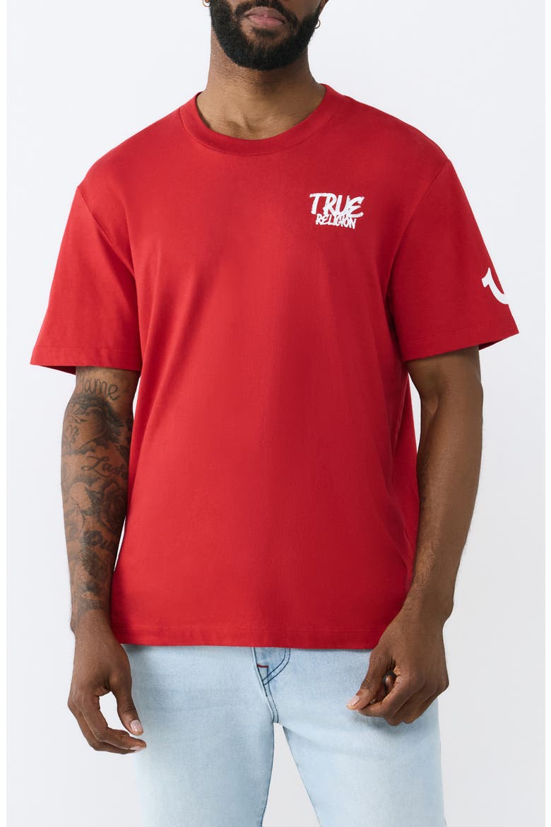 Sketchbook Graphic T-Shirt, Main, color, TRV RED