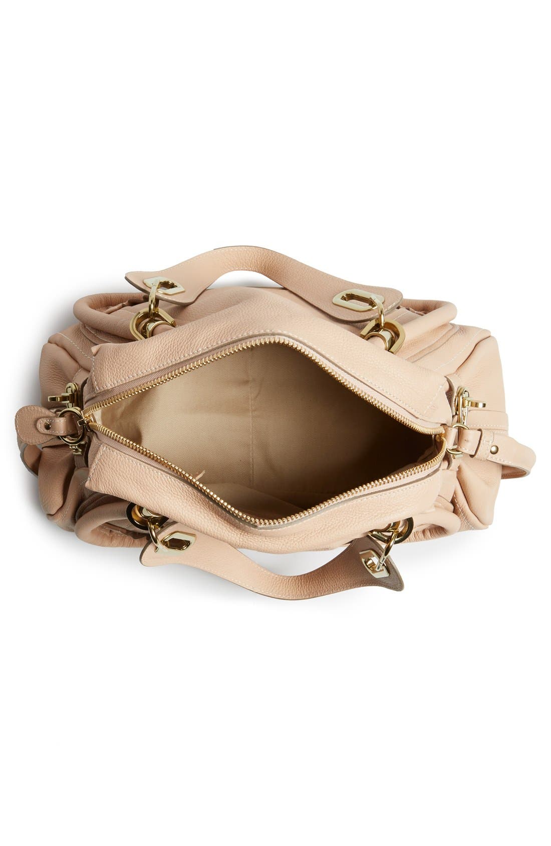 'Paraty - Medium' Leather Satchel, Alternate, color, BLUSH NUDE