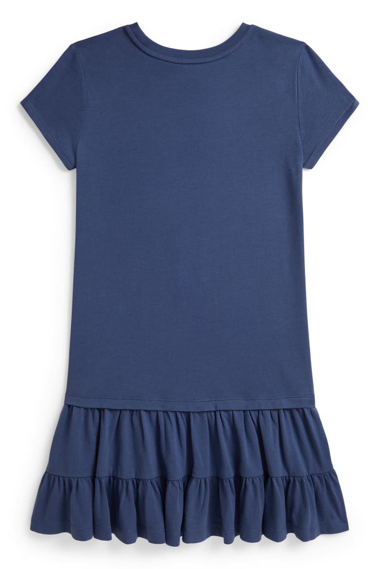 Kids' Polo Bear Cotton Jersey Dress, Alternate, color, OLD ROYAL