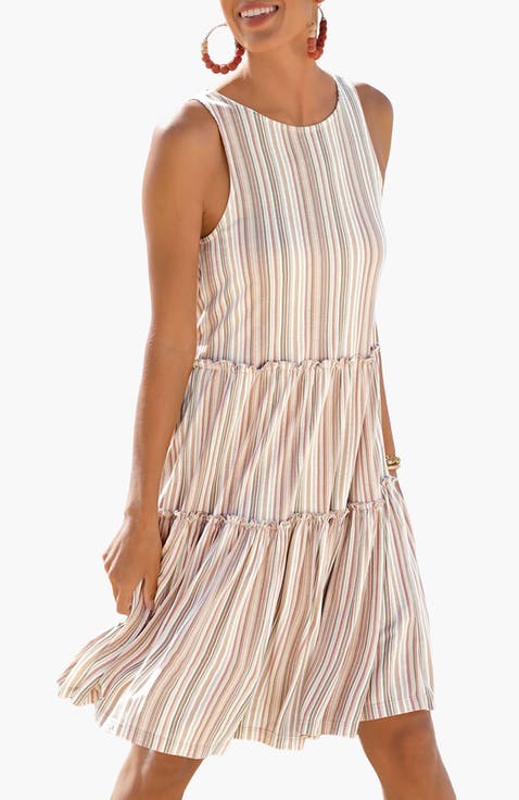 Women's Flowy Tiered Dress