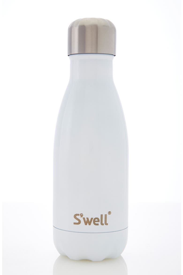 'Angel Food' Insulated Stainless Steel Water Bottle, Alternate, color, ANGEL FOOD