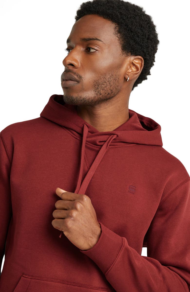 G-STAR Core Organic Cotton Blend Hoodie, Alternate, color, 
