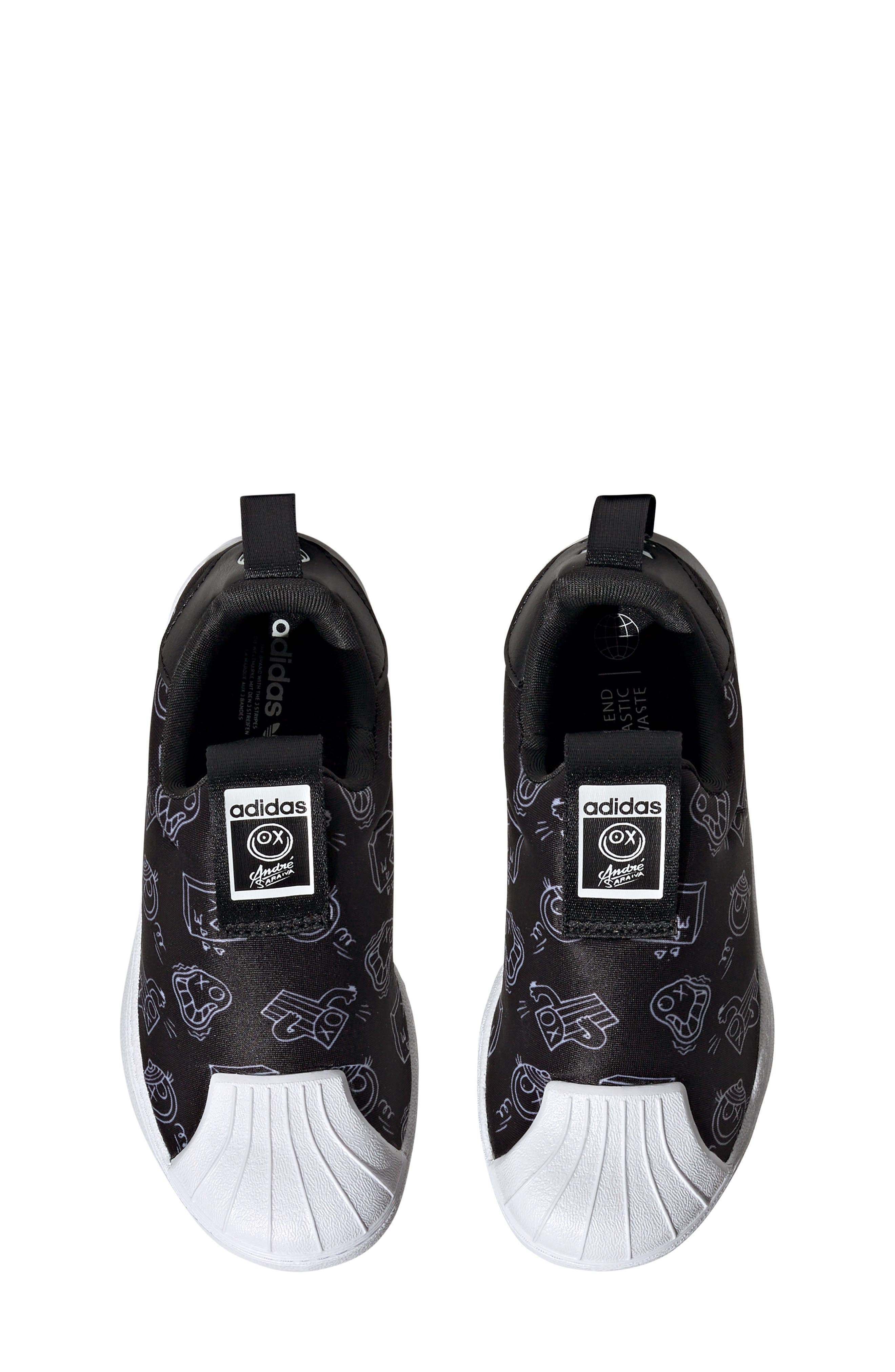 adidas x Andre Saraiva Kids' Superstar 360 Sneaker, Alternate, color, 