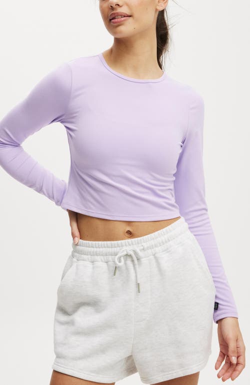 COTTON ON BODY ACTIVE ULTRA SOFT FITTED LONG SLEEVE TOP