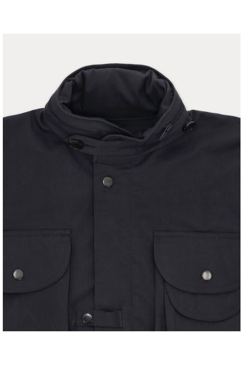 Tpage Nylon and Cotton Jacket, Alternate, color, Navy Blue