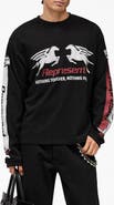 Represent Long Sleeve Cotton Graphic T-Shirt