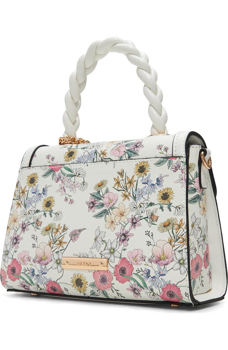 ALDO Aira Top Handle Faux Leather Handbag, Alternate, color,