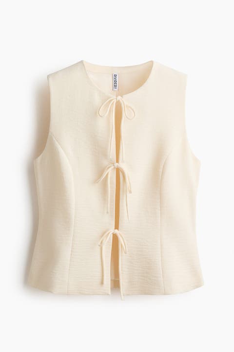 Tie-detail Waistcoat