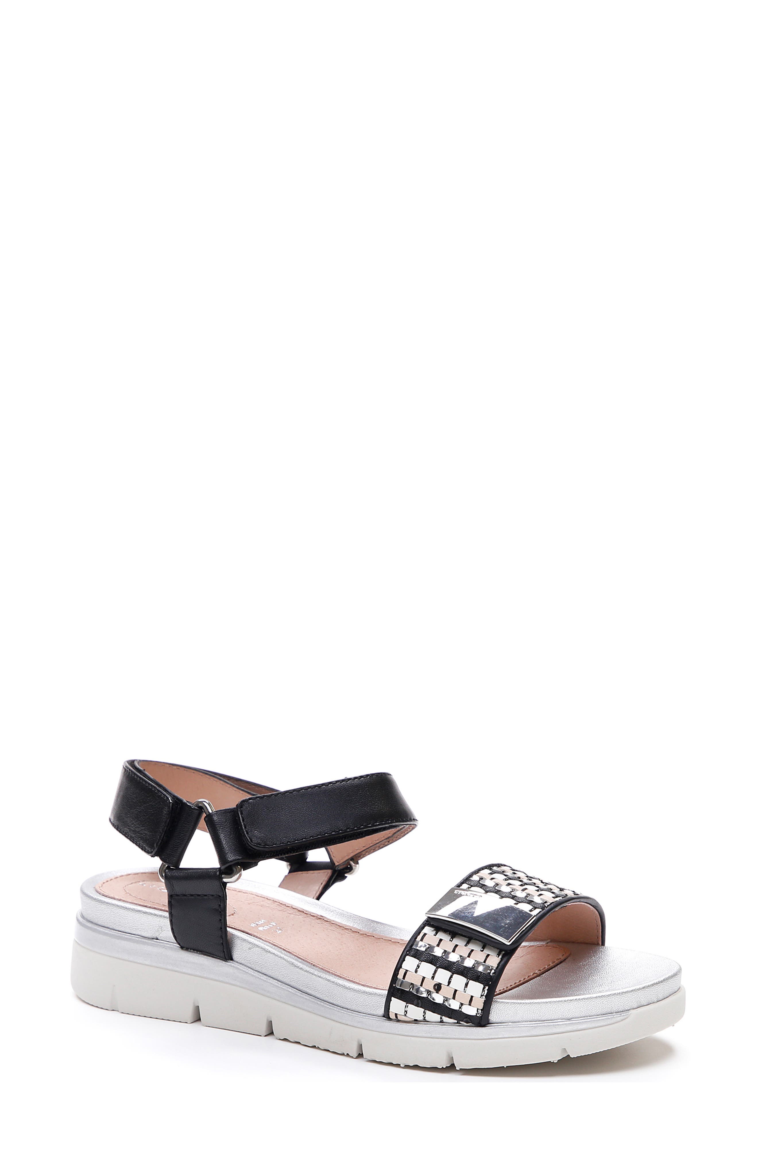 Stonefly Elody Wedge Sandal, Main, color, 