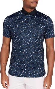 Redvanly Cameron Floral Performance Golf Polo