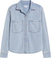 beachlunchlounge Pacey Knit Button-Up Shirt
