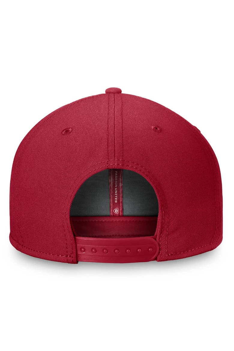 Men's Top of the World Cardinal Iowa State Cyclones Fundamental Snapback Hat, Alternate, color, Cardinal
