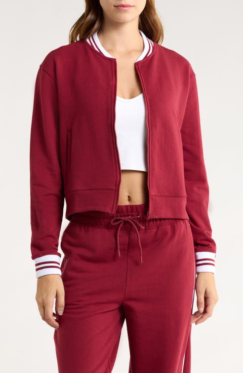 Cloud Plush Prime League Bomber Jacket