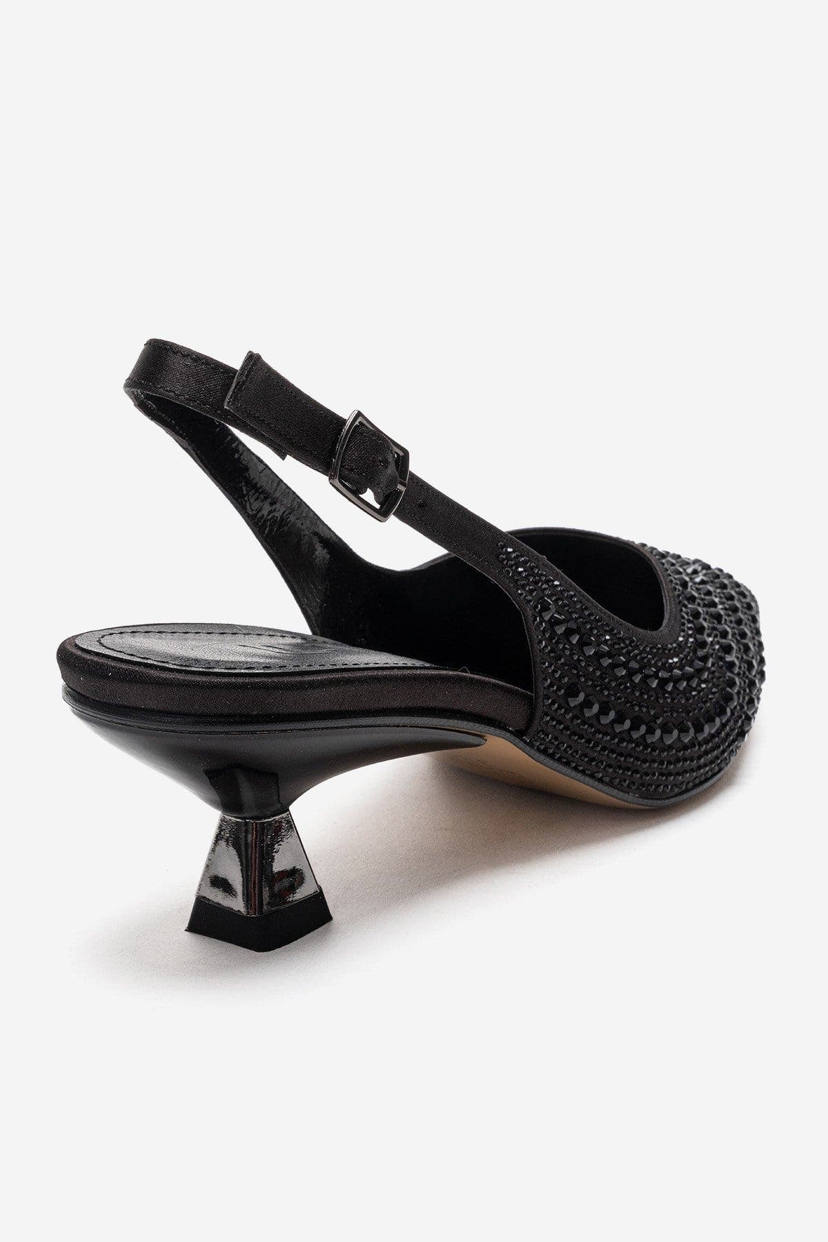 Prologue Shoes Royale Embellished Kitten Heel Pump, Alternate, color, Black