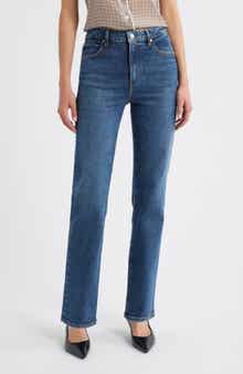 FRAME The Ruler High Waist Straight Leg Jeans